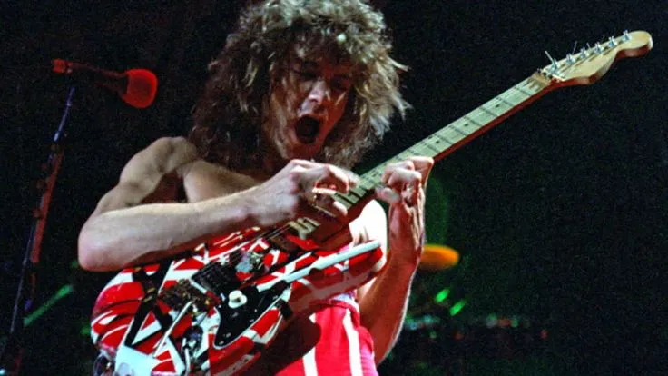Eddie van Halen shreading bumblebee